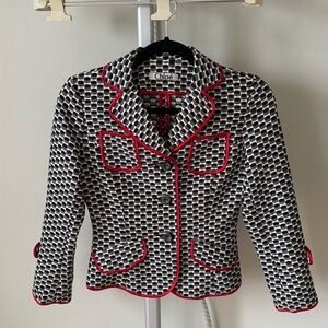 VTG Chloe silk cotton blend blazer, size US 2